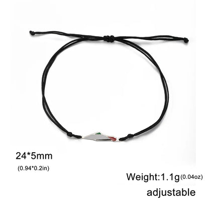 My Shape Palestine Map Flag Bracelets