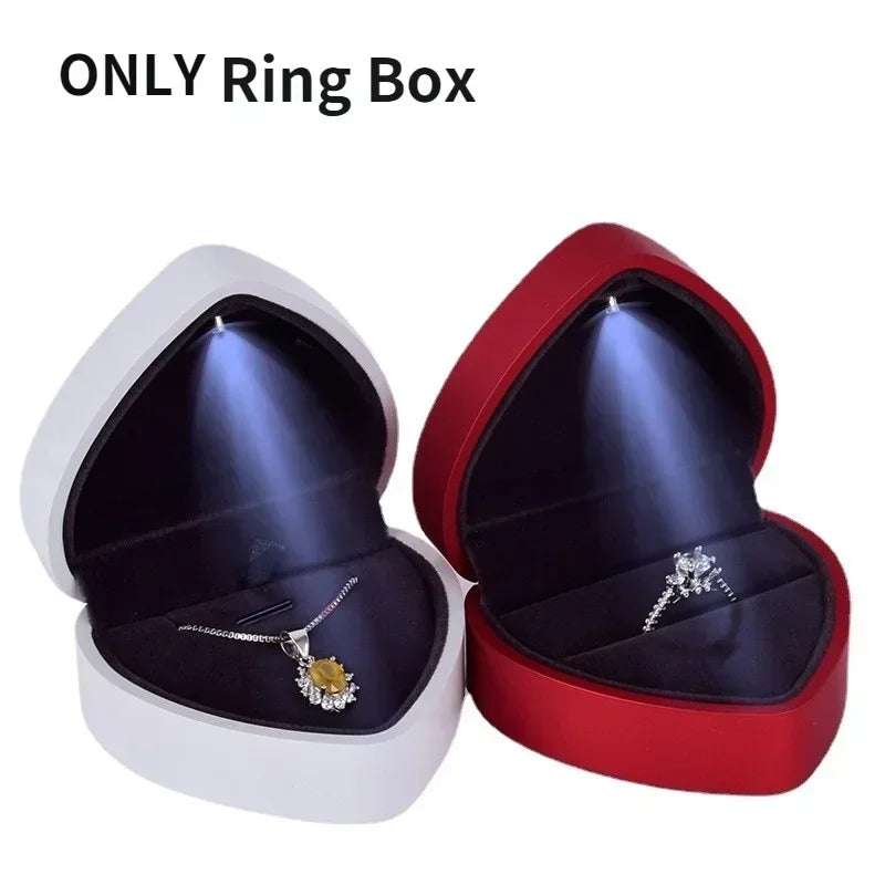Ring Box Light Jewelry Box Pendant