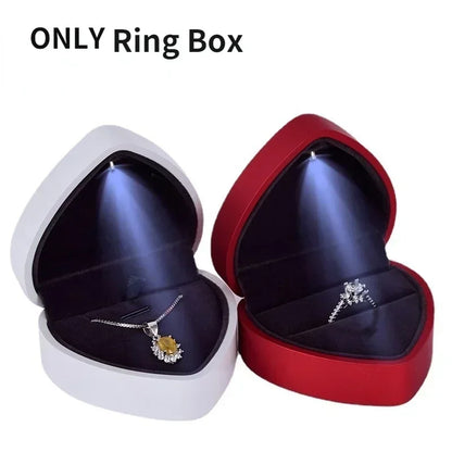 Ring Box Light Jewelry Box Pendant