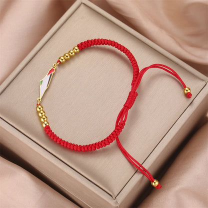 My Shape Palestine Map Flag Bracelets