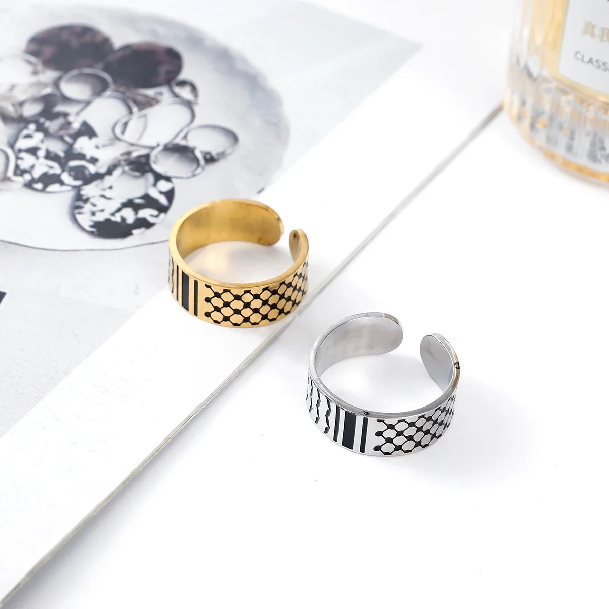 jewelry Palestine map ring